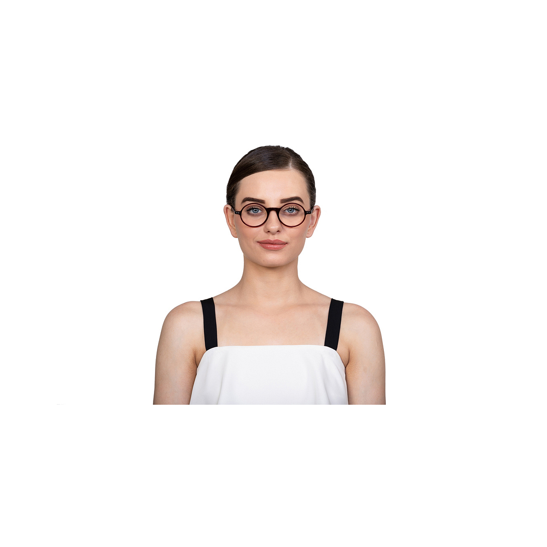 Vincent Chase Online Red Full Rim Round left side