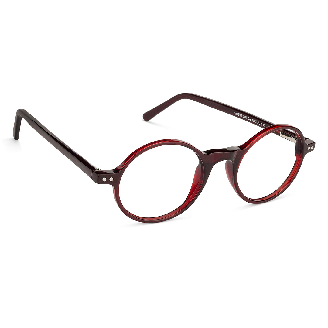 Vincent Chase Online Red Full Rim Round left side