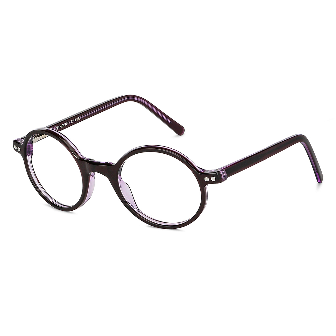 Vincent Chase Online Purple Full Rim Round left side