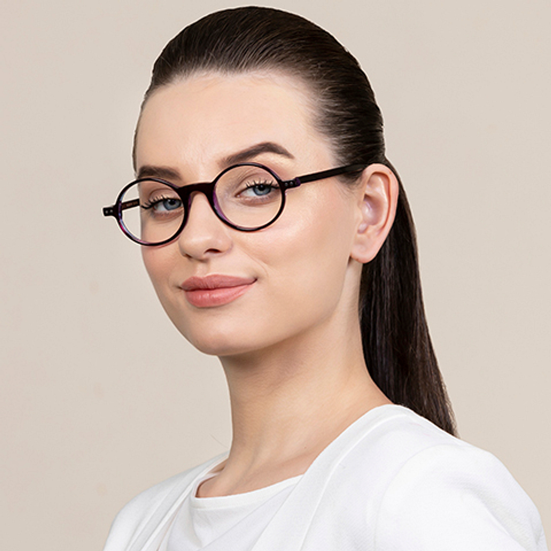 Vincent Chase Online Purple Full Rim Round right side