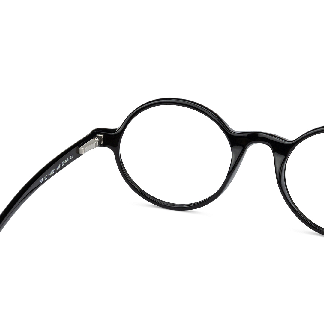 Vincent Chase Online Black Full Rim Round right side