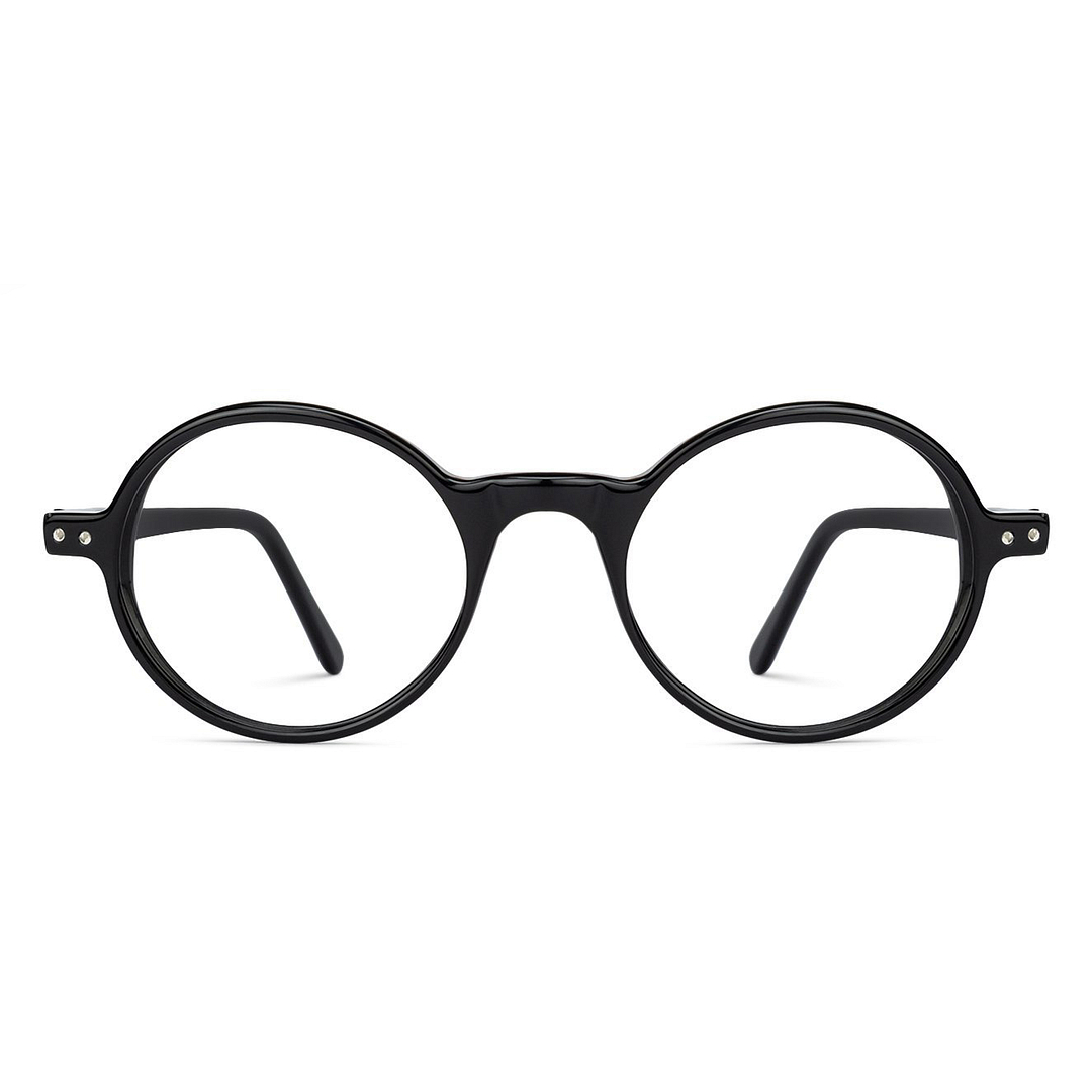 Vincent Chase Online Black Full Rim Round left side