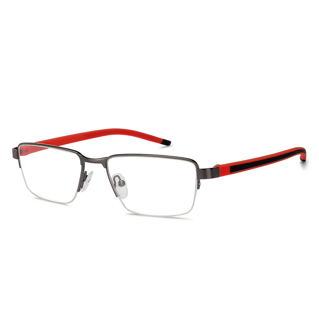 Lenskart Air Online Demi Half Rim Rectangle left side