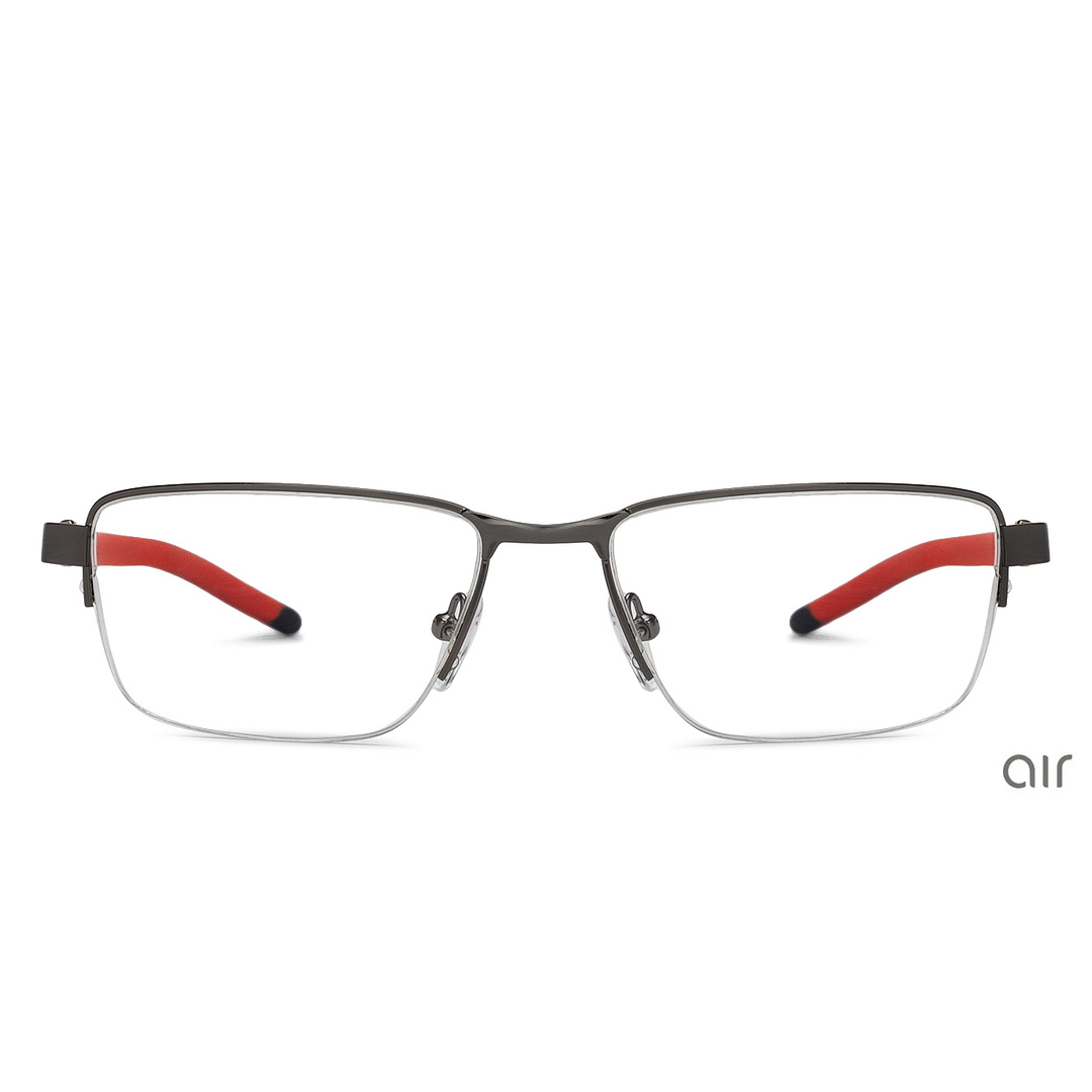 Lenskart Air Online Demi Half Rim Rectangle left side