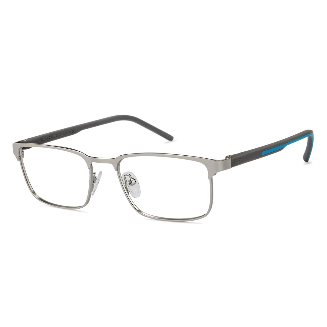 Vincent Chase Online Silver Full Rim Rectangle right side