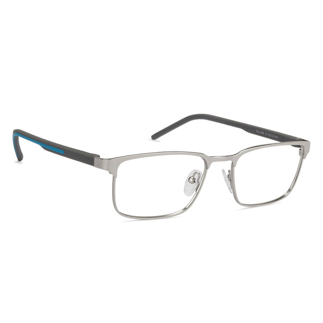 Vincent Chase Online Silver Full Rim Rectangle left side