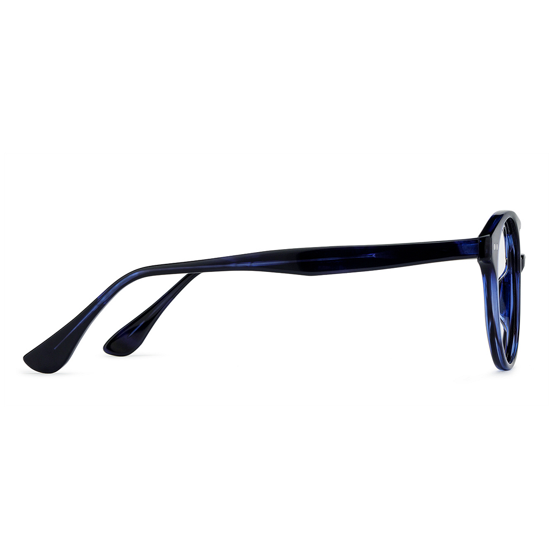 Vincent Chase Online Blue Transparent Full Rim Round right side