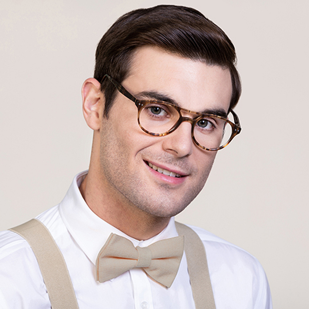 Vincent Chase Online Light Brown Full Rim Round right side