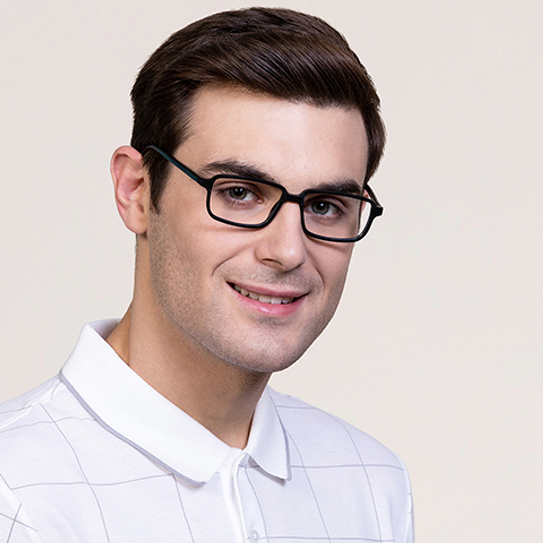 Vincent Chase Online Black Full Rim Rectangle right side