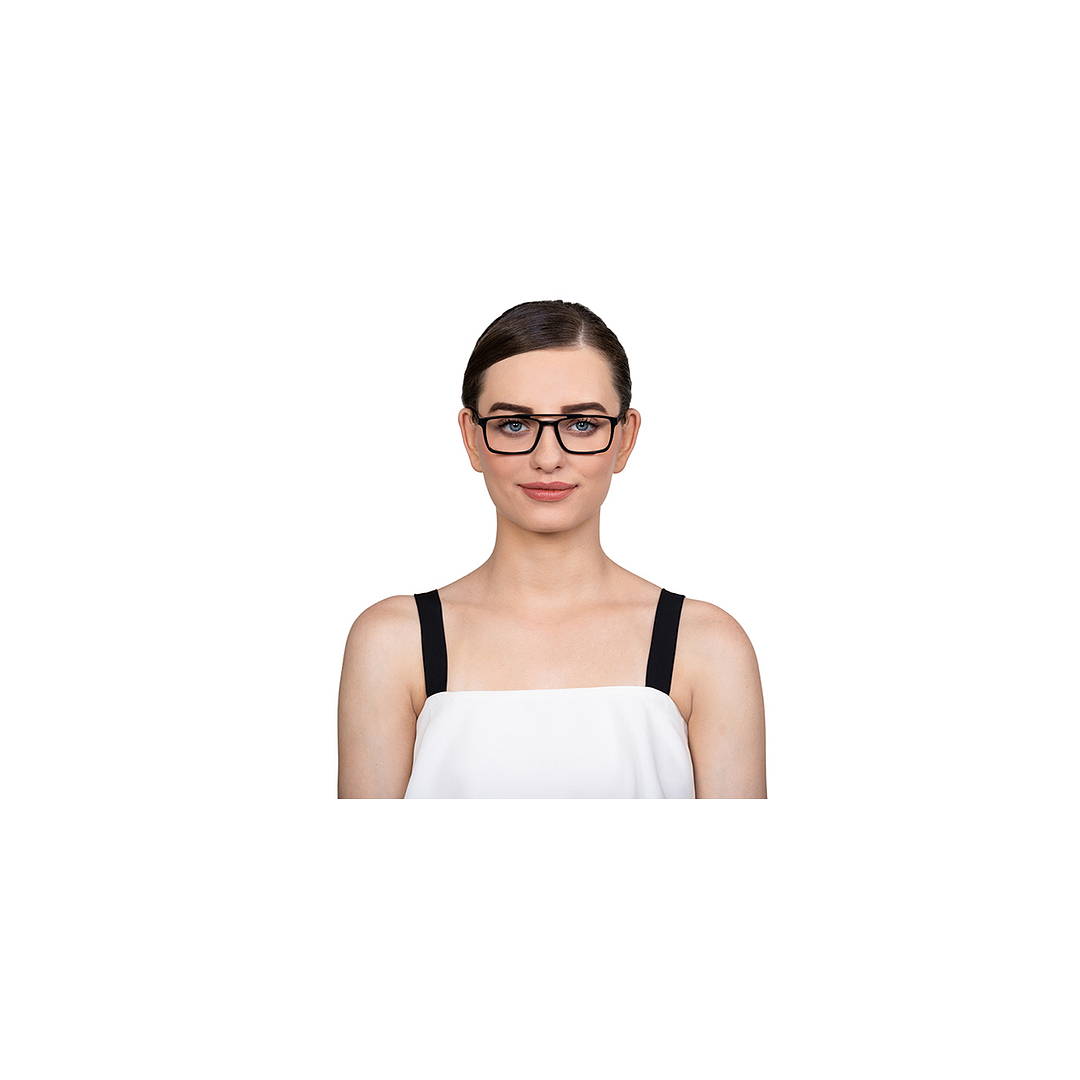 Vincent Chase Online Black Full Rim Rectangle left side