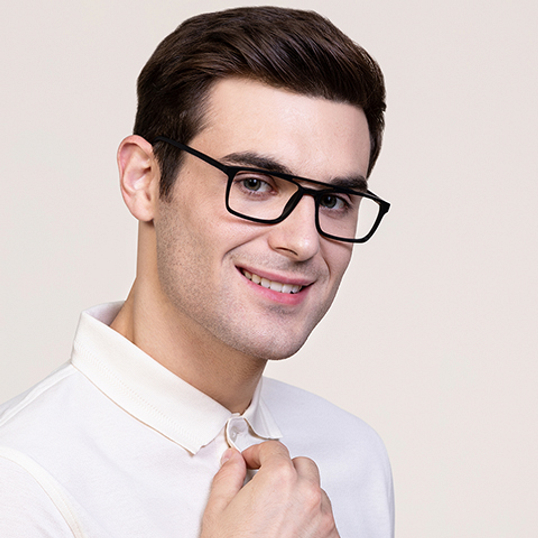 Vincent Chase Online Black Full Rim Rectangle right side