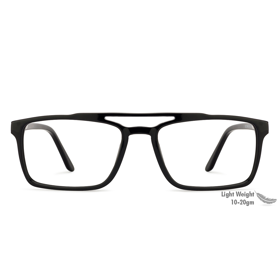 Vincent Chase Online Black Full Rim Rectangle left side