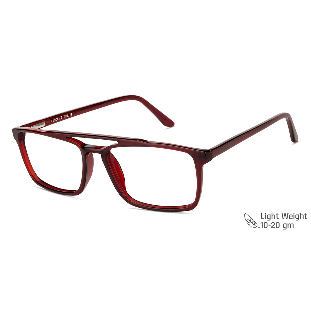 Vincent Chase Online Red Full Rim Rectangle right side