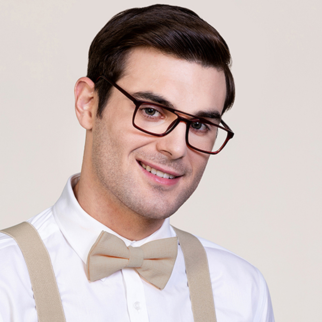 Vincent Chase Online Red Full Rim Rectangle right side