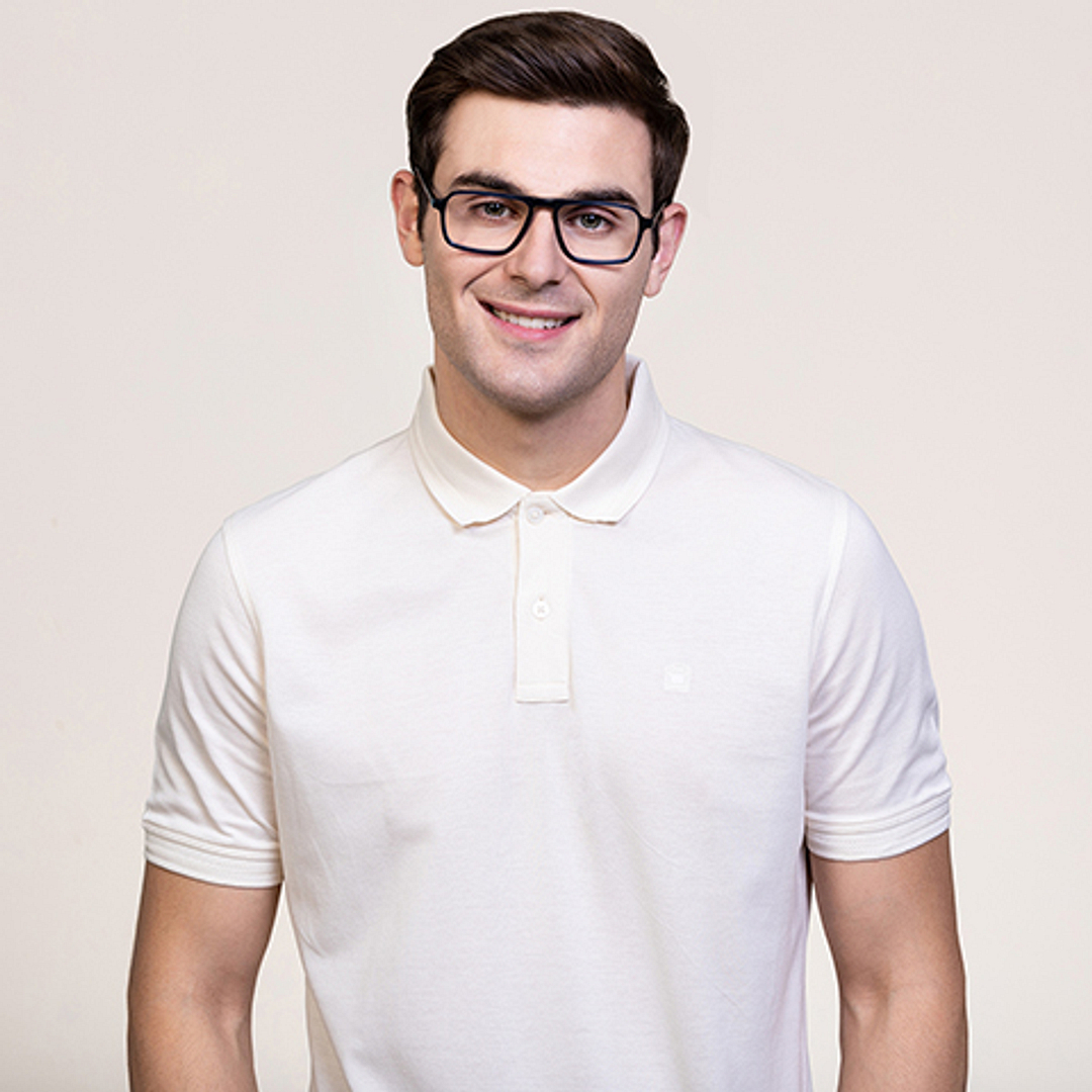 Vincent Chase Online Blue Transparent Full Rim Square left side