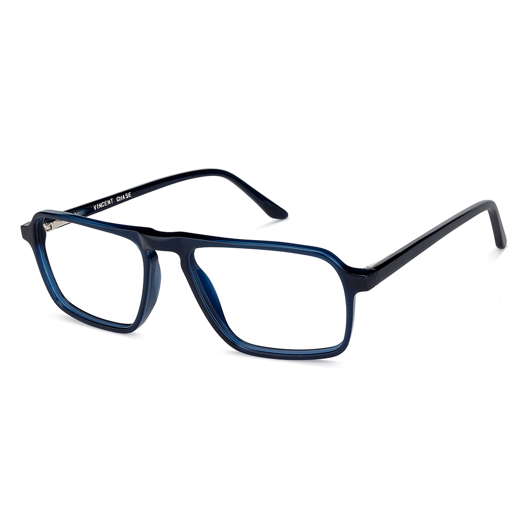Vincent Chase Online Blue Transparent Full Rim Square right side