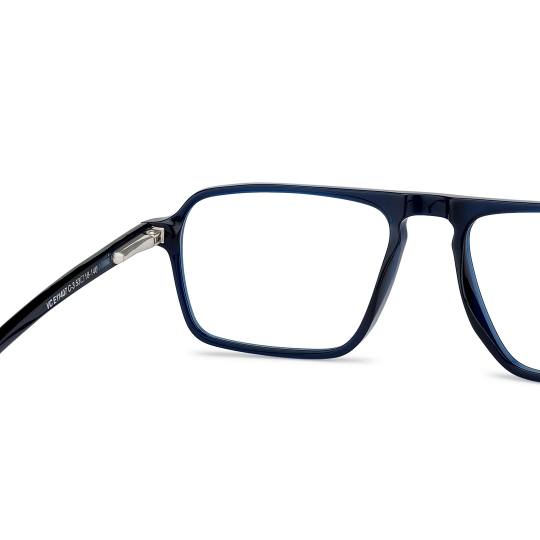 Vincent Chase Online Blue Transparent Full Rim Square left side