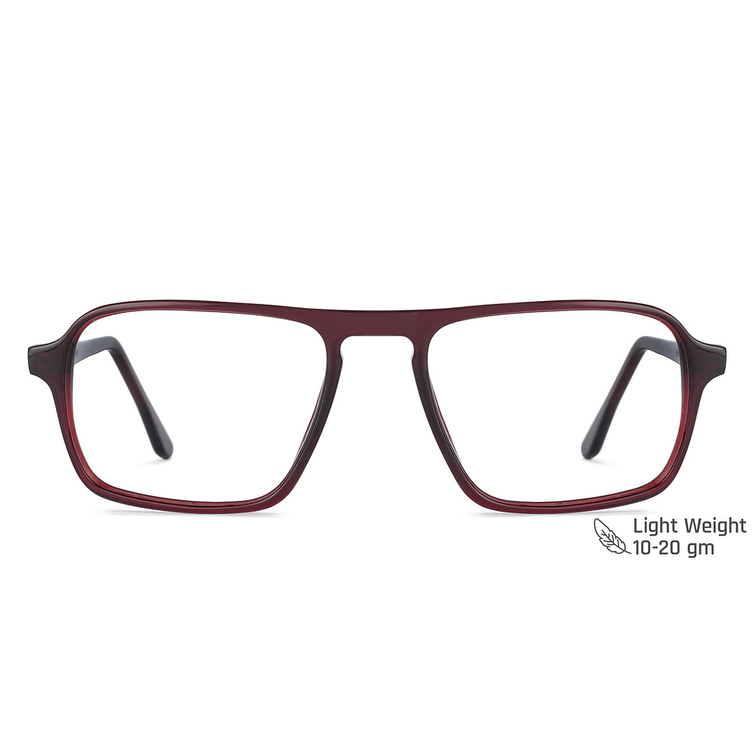 Vincent Chase Online Red Full Rim Rectangle left side