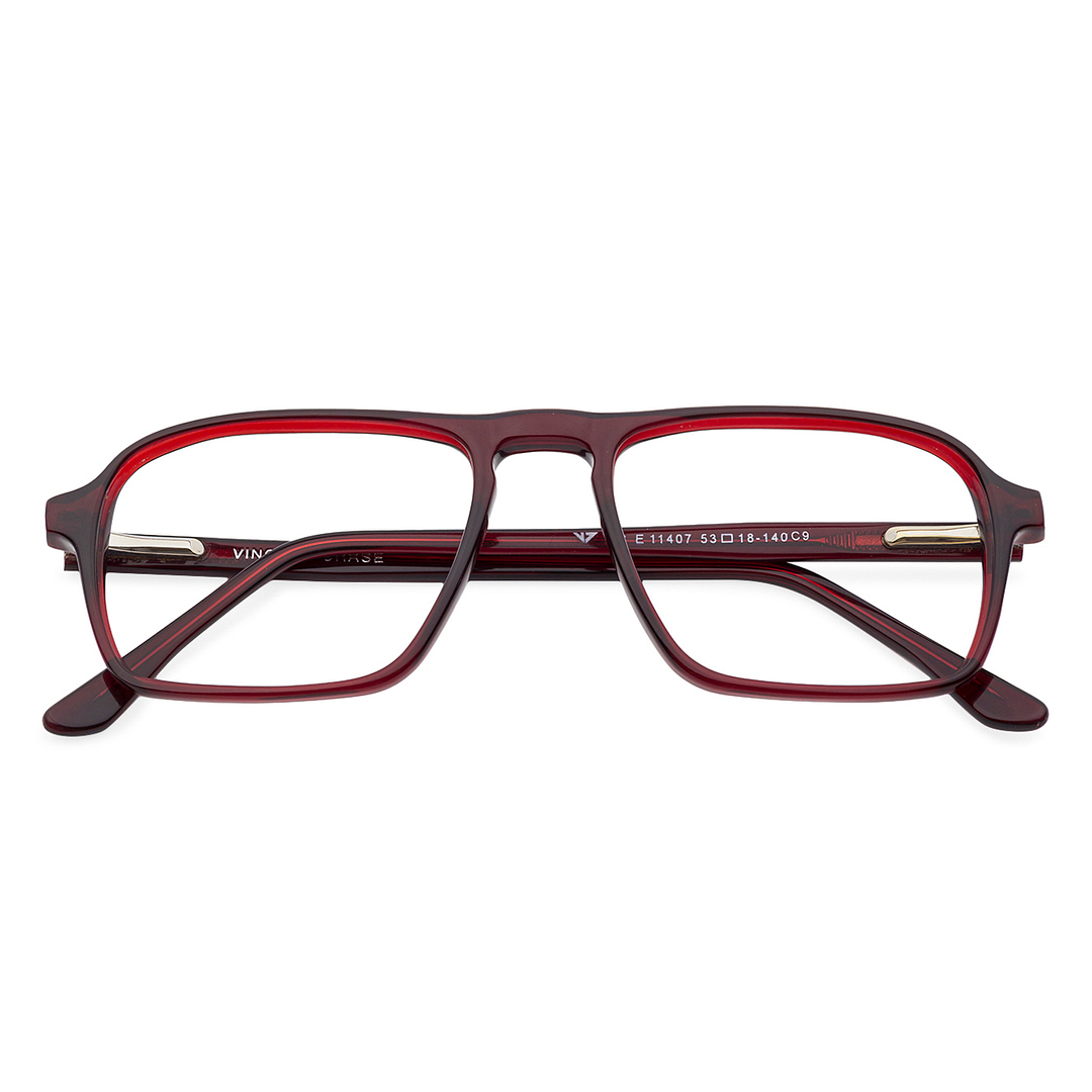 Vincent Chase Online Red Full Rim Rectangle right side