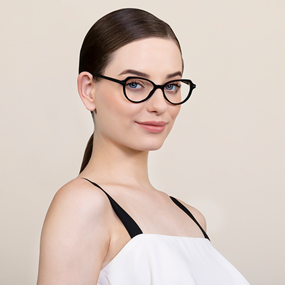 Vincent Chase Online Black Full Rim Geometric right side