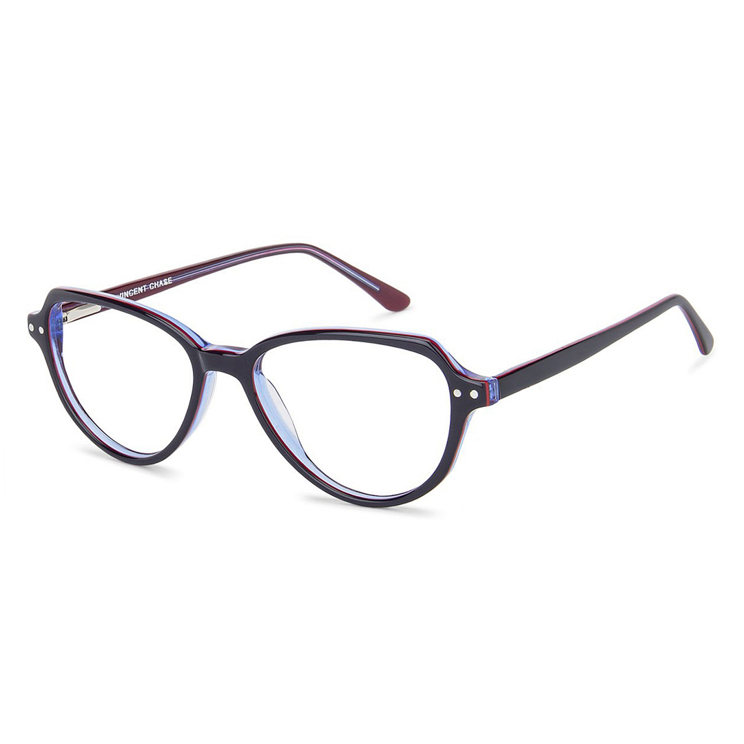 Vincent Chase Online Sky Blue Full Rim Cat Eye left side