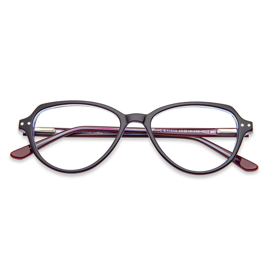 Vincent Chase Online Sky Blue Full Rim Cat Eye right side