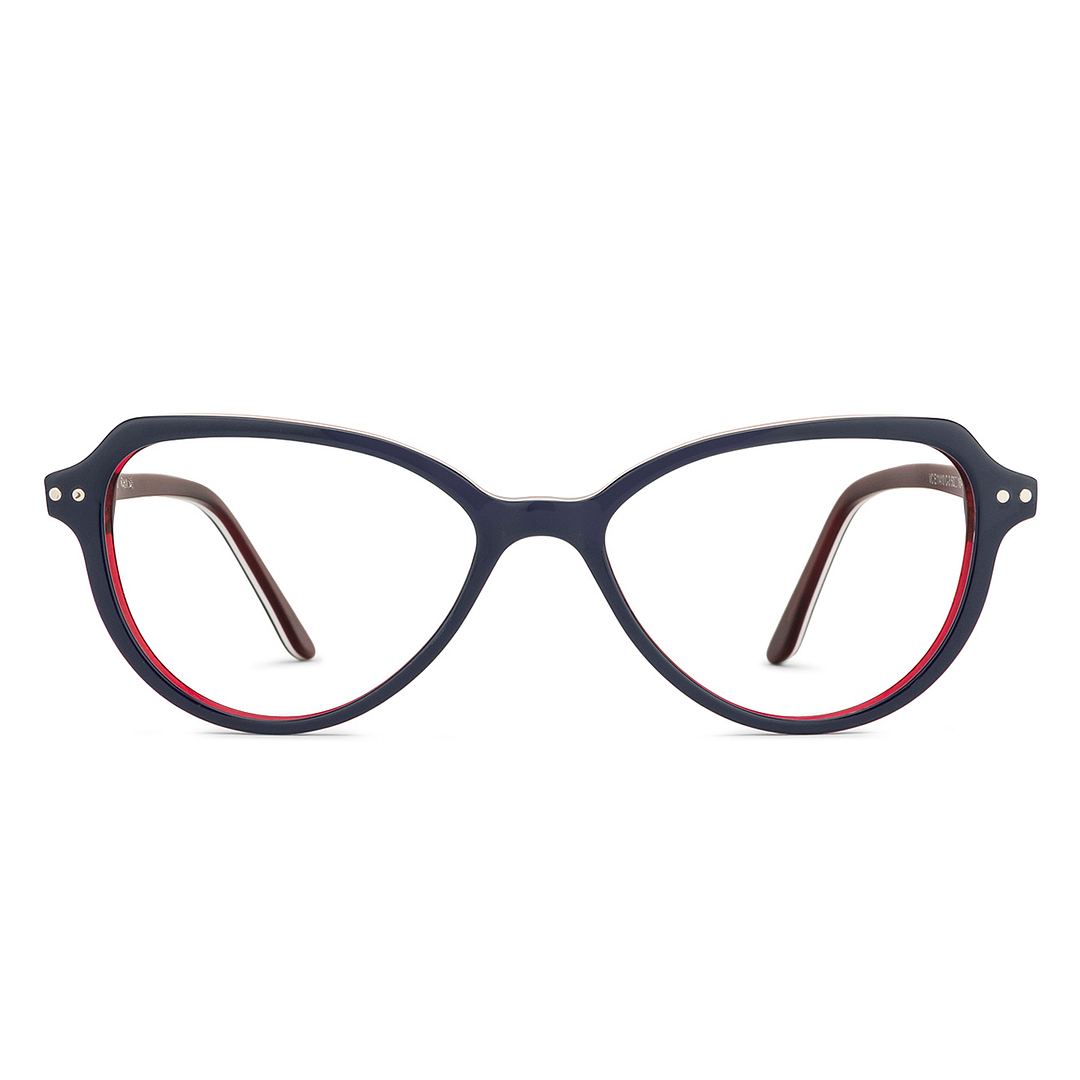 Vincent Chase Online Sky Blue Full Rim Geometric left side