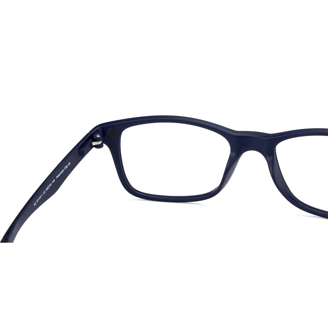 Lenskart Air Online Sky Blue Full Rim Rectangle right side