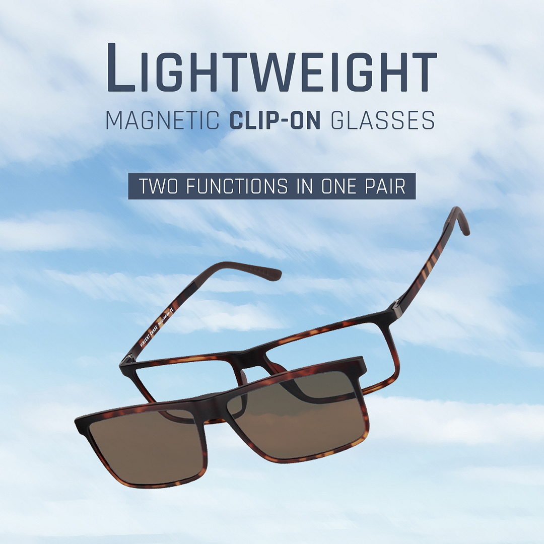 Lenskart Air Online Light Brown Full Rim Rectangle right side