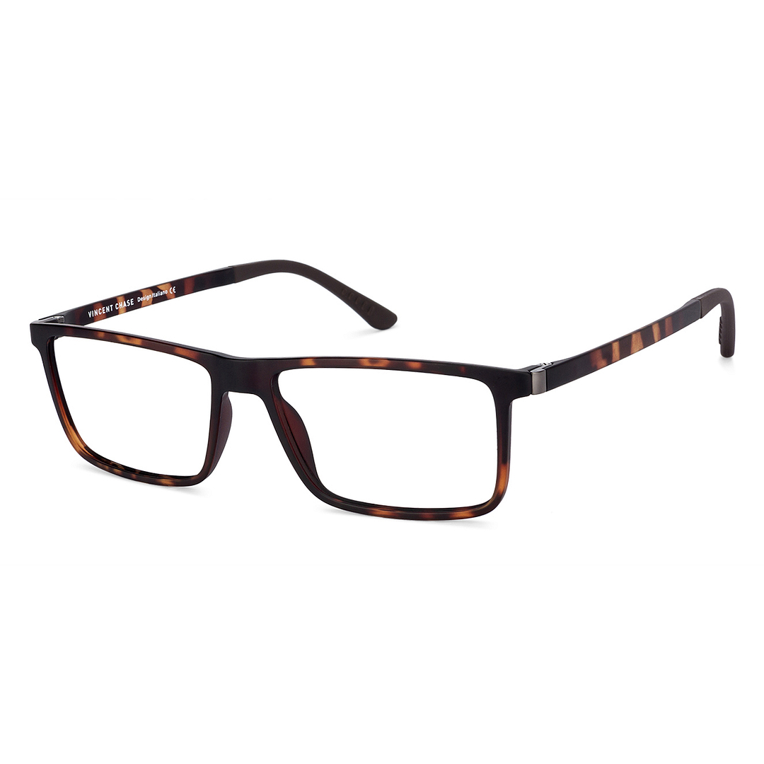 Lenskart Air Online Light Brown Full Rim Rectangle left side