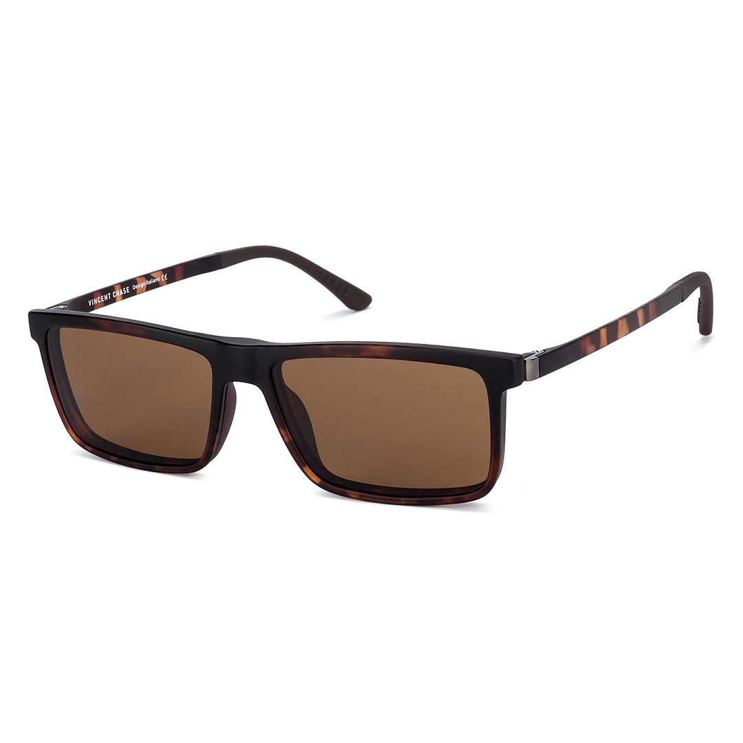 Lenskart Air Online Light Brown Full Rim Rectangle right side