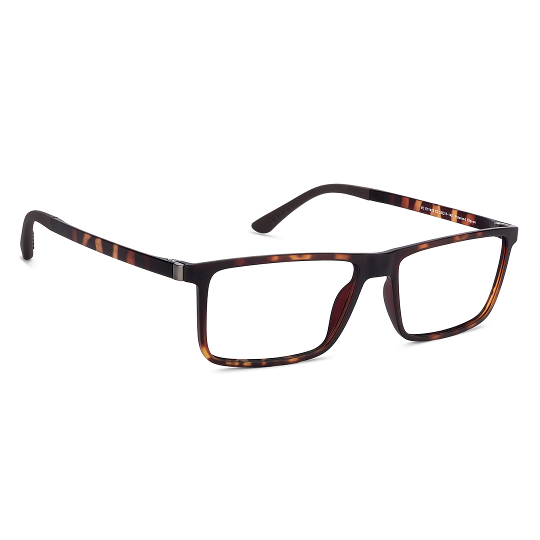 Lenskart Air Online Light Brown Full Rim Rectangle right side