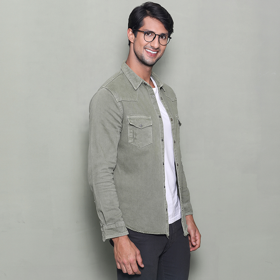 Lenskart Air Online Black Full Rim Round left side