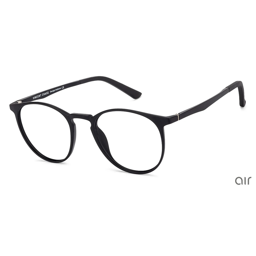 Lenskart Air Online Black Full Rim Round right side