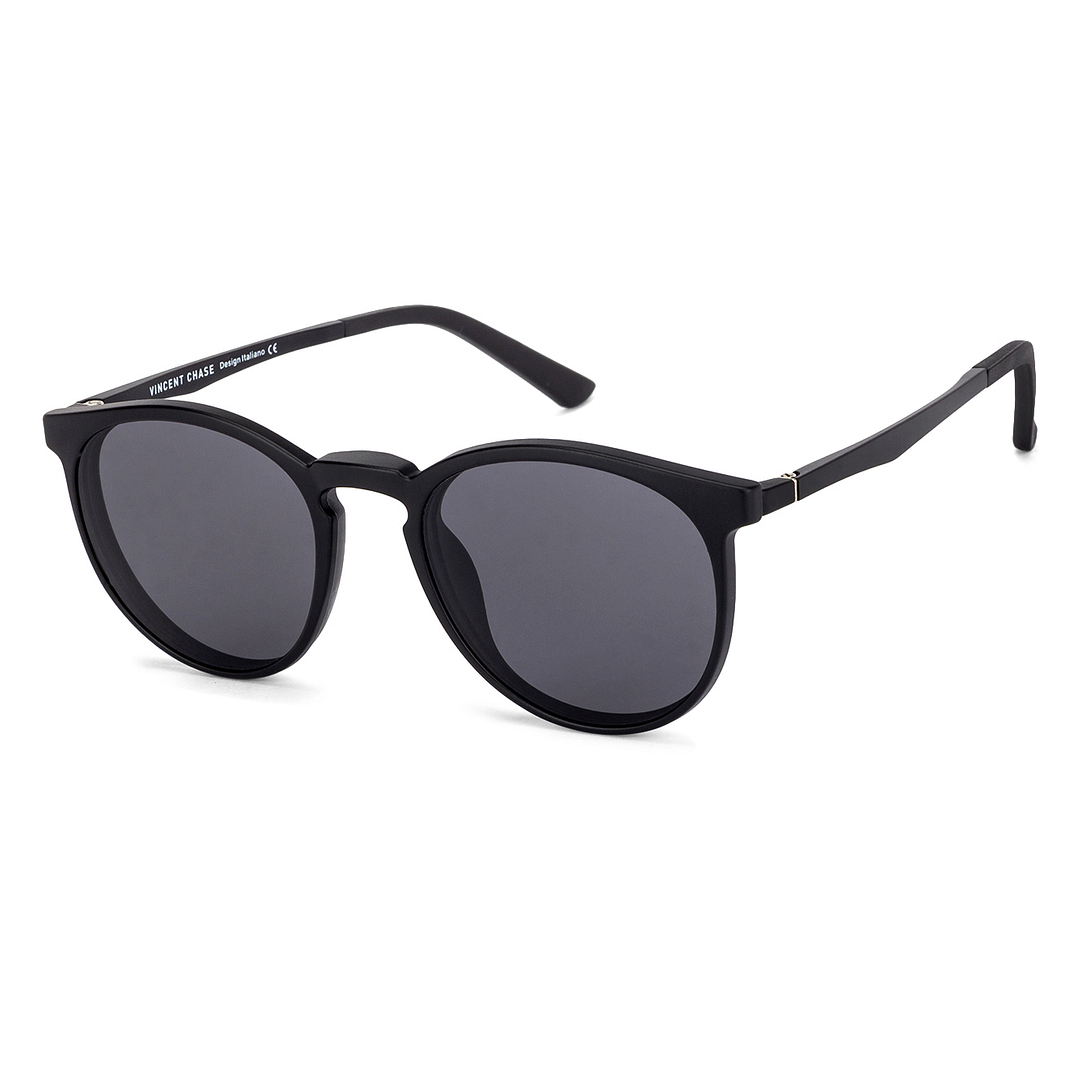 Lenskart Air Online Black Full Rim Round left side