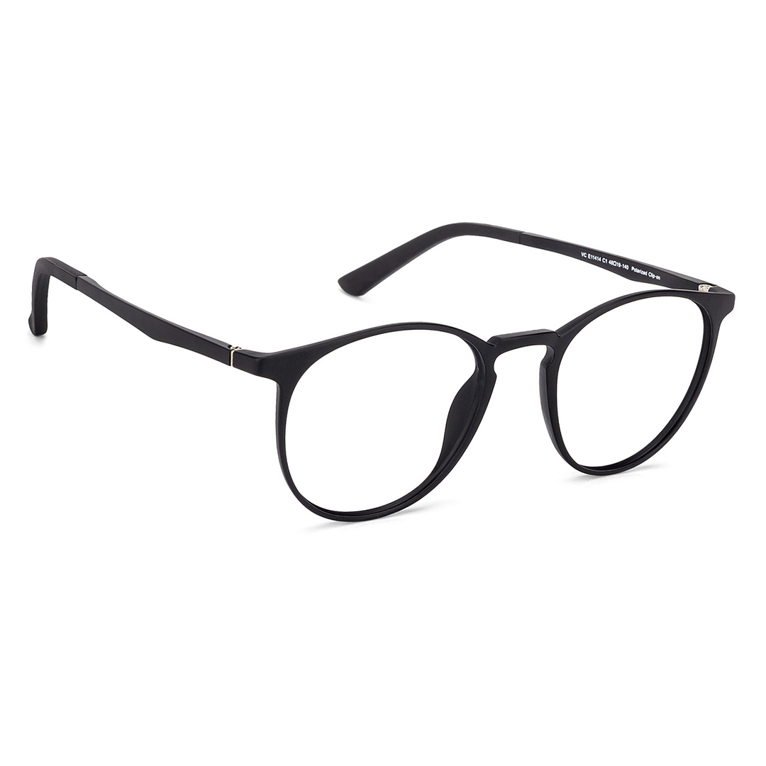Lenskart Air Online Black Full Rim Round right side
