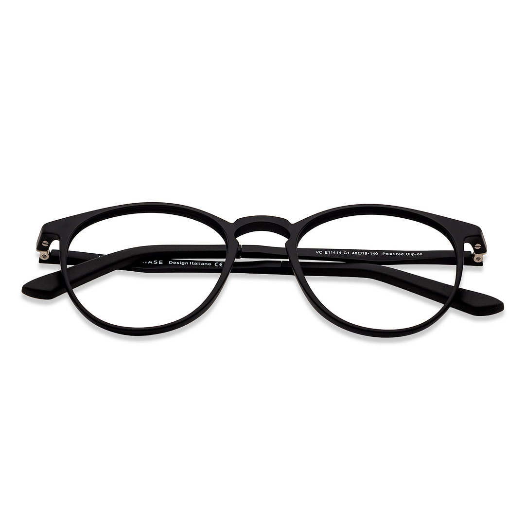 Lenskart Air Online Black Full Rim Round right side