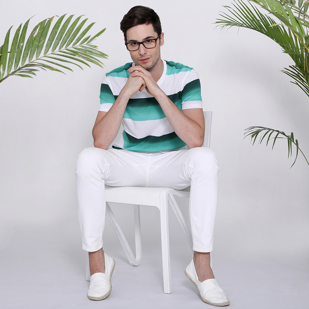 Lenskart Air Online Light Brown Full Rim Rectangle right side