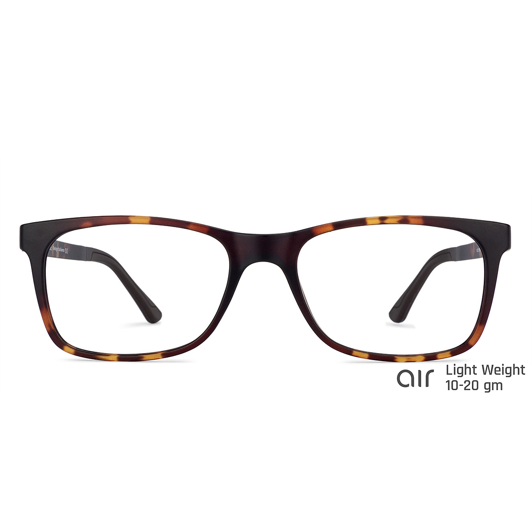Lenskart Air Online Light Brown Full Rim Rectangle right side