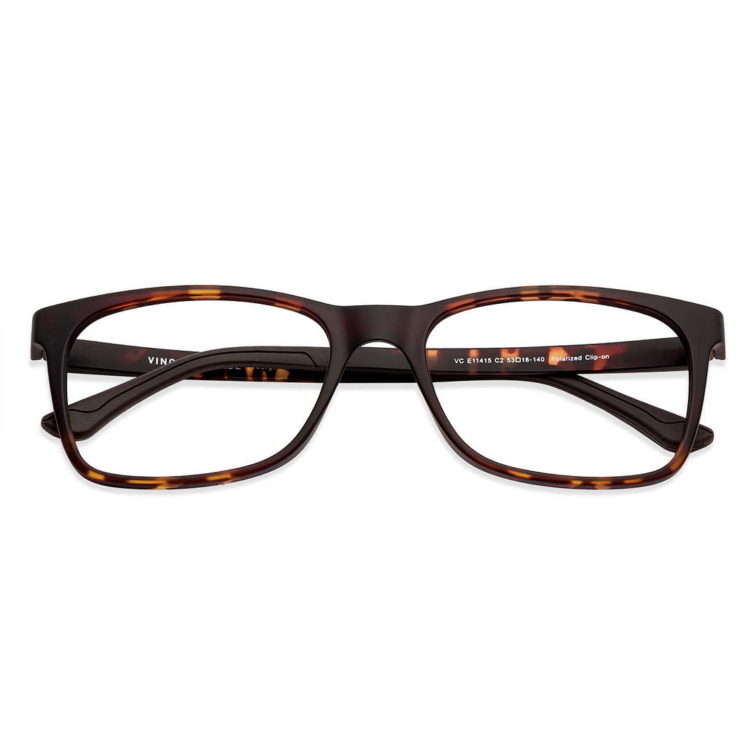 Lenskart Air Online Light Brown Full Rim Rectangle left side