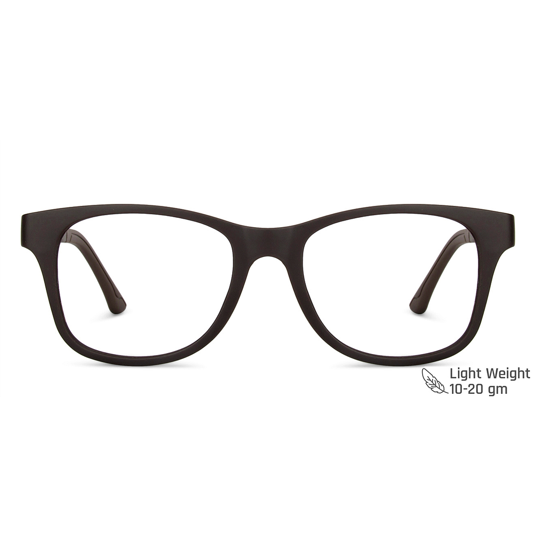 Lenskart Air Online Light Brown Full Rim Square right side