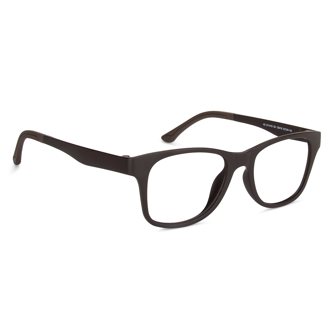 Lenskart Air Online Light Brown Full Rim Square left side