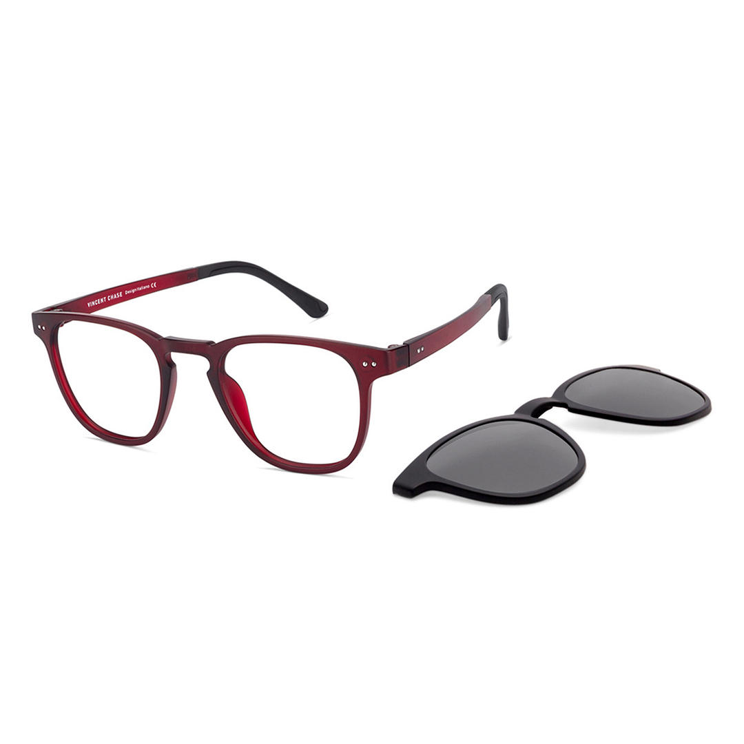 Lenskart Air Online Red Full Rim Square right side