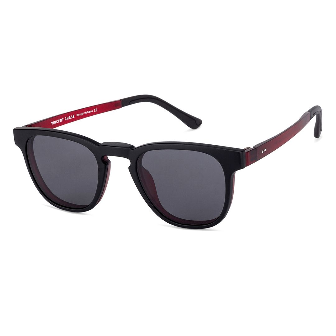 Lenskart Air Online Red Full Rim Square left side