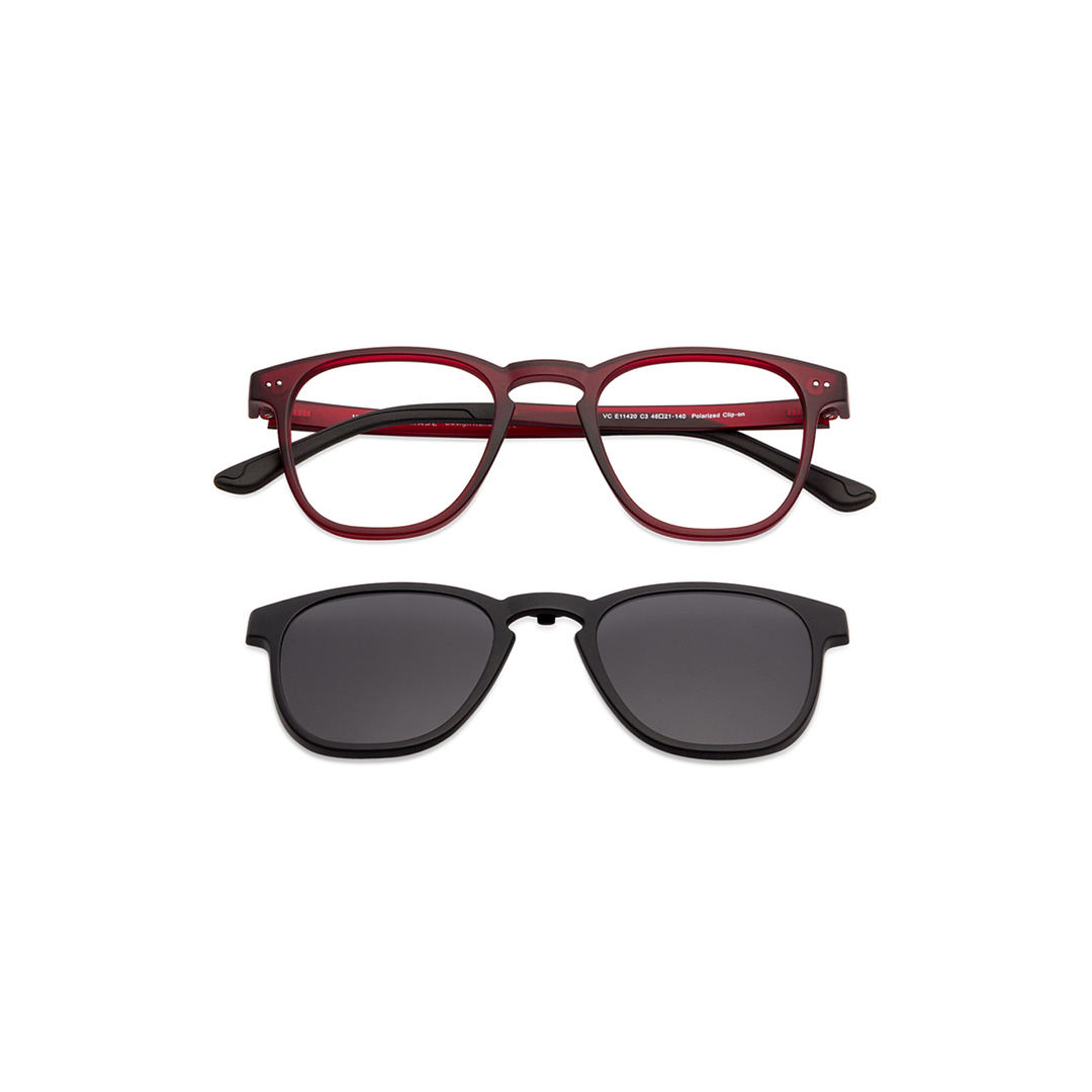 Lenskart Air Online Red Full Rim Square right side