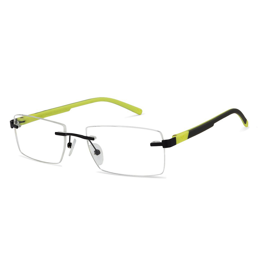 Lenskart Air Online Black Rimless Rectangle right side