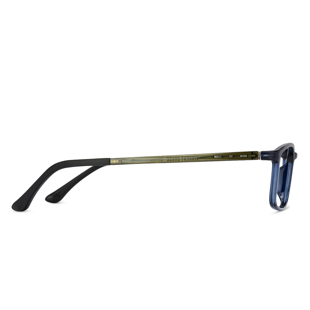 Lenskart Air Online Sky Blue Full Rim Rectangle right side