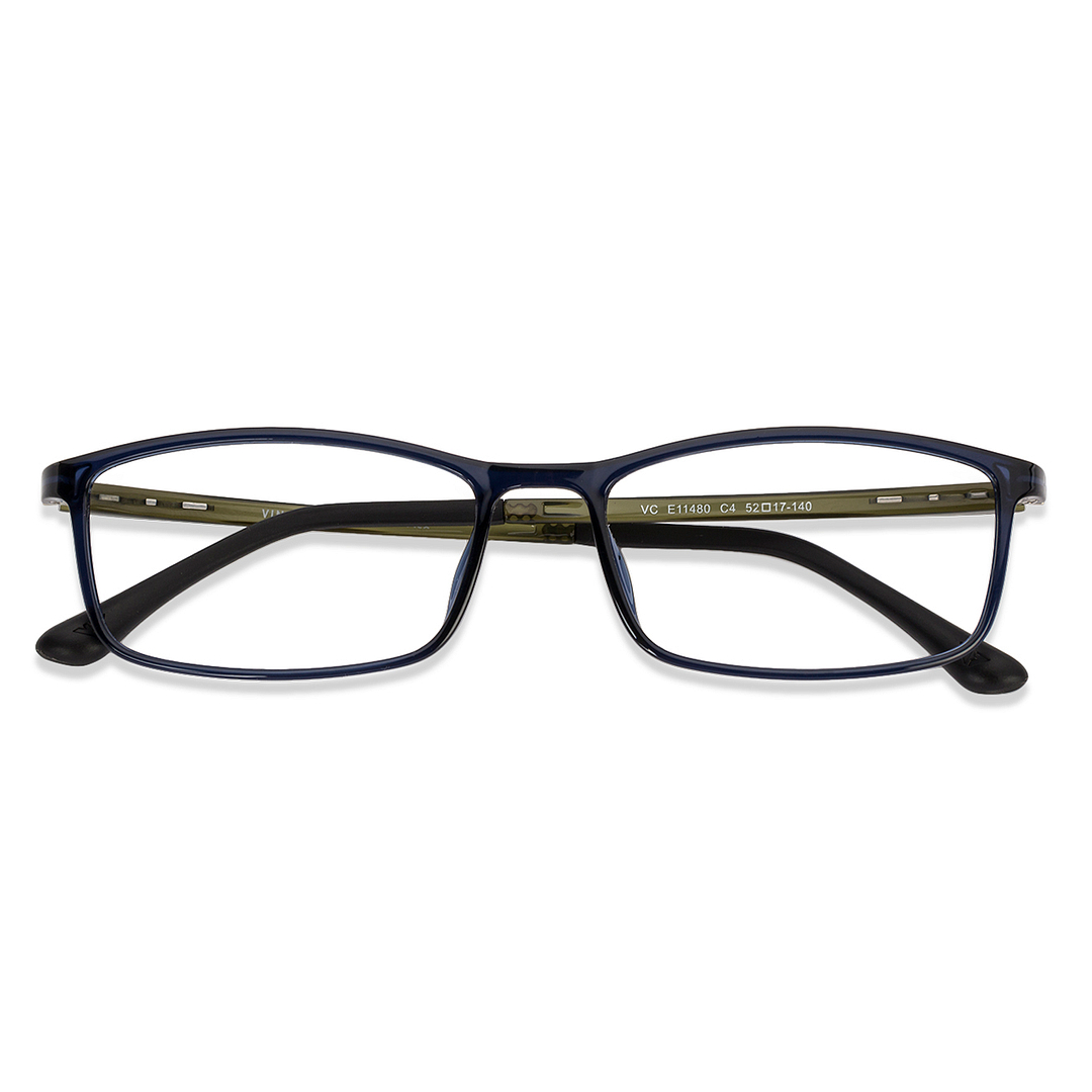 Lenskart Air Online Sky Blue Full Rim Rectangle right side