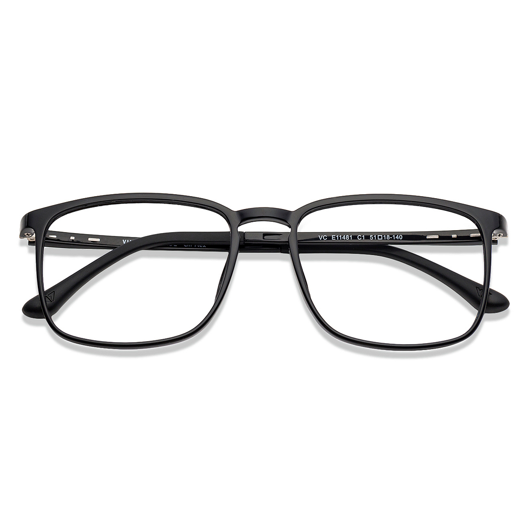 Lenskart Air Black Full Rim Square left side