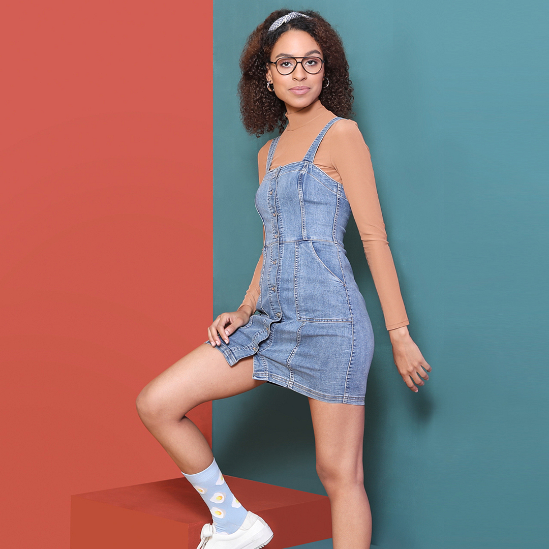 Lenskart Air Online Black Full Rim Aviator left side